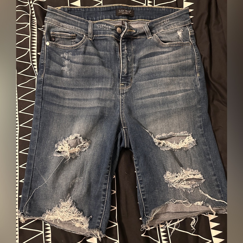 Judy Blue Classic Blue Jean Shorts